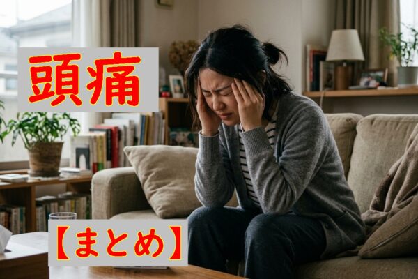 頭痛のまとめ　【原因　改善法　なぜ？を解決】